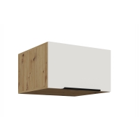 Szafka kuchenna 60 cm okapowa głęboka AURO WH/AR 60 NAGU-36 1F antyfinger